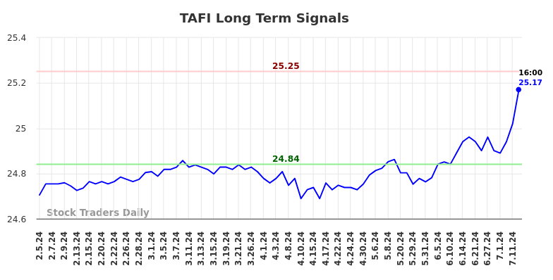 TAFI Long Term Analysis for August 3 2024