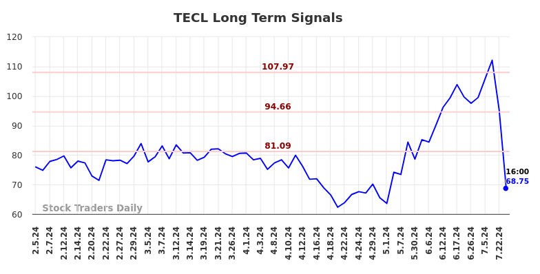 TECL Long Term Analysis for August 3 2024