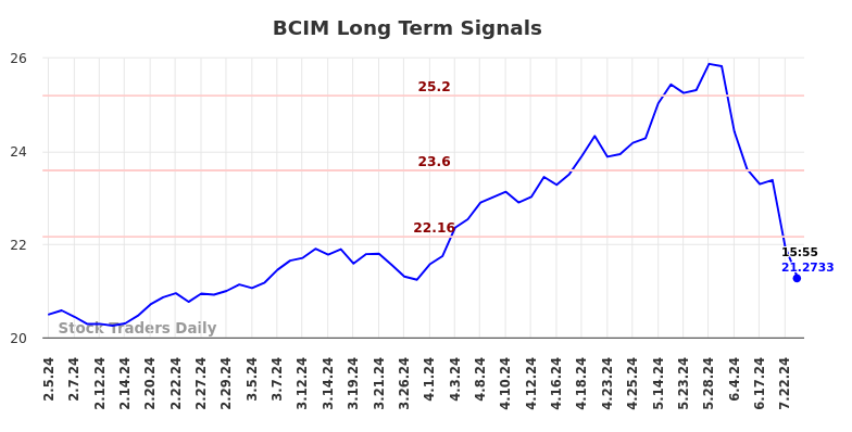 BCIM Long Term Analysis for August 5 2024