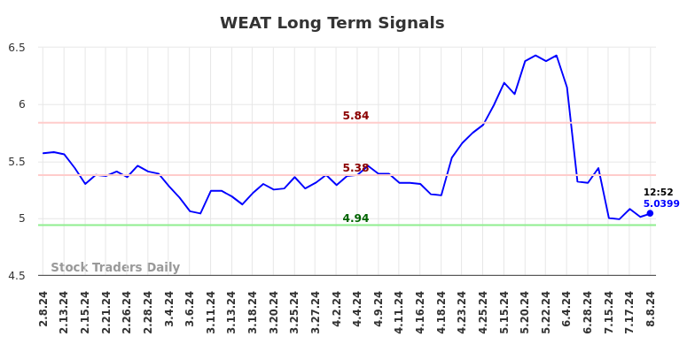 WEAT Long Term Analysis for August 8 2024