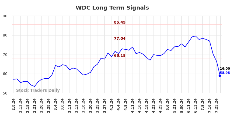 WDC Long Term Analysis for August 8 2024