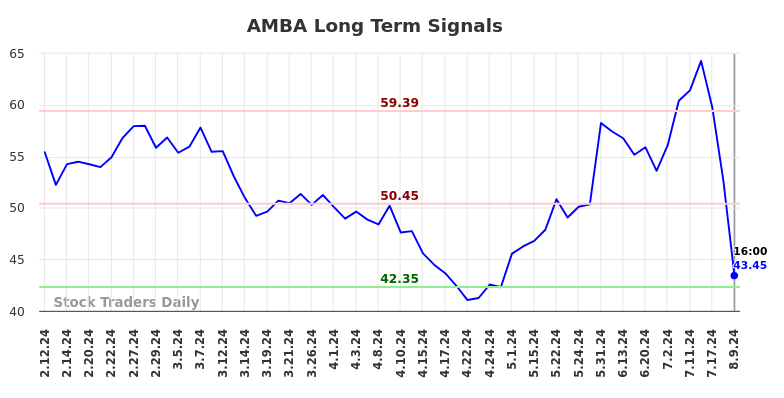 AMBA Long Term Analysis for August 10 2024