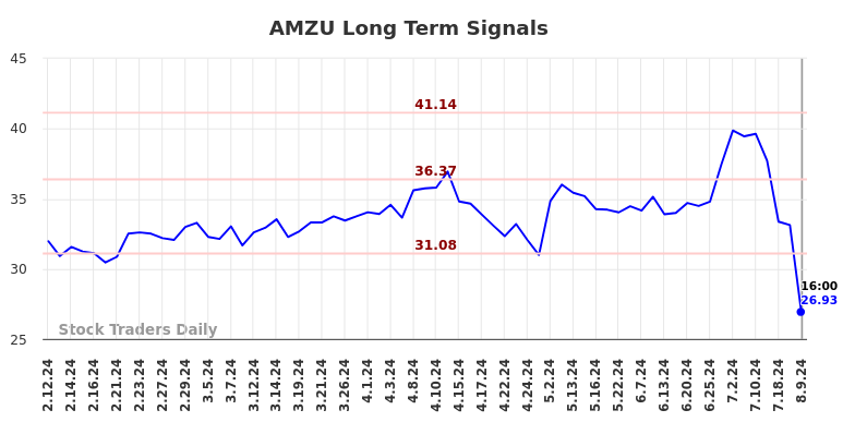 AMZU Long Term Analysis for August 10 2024