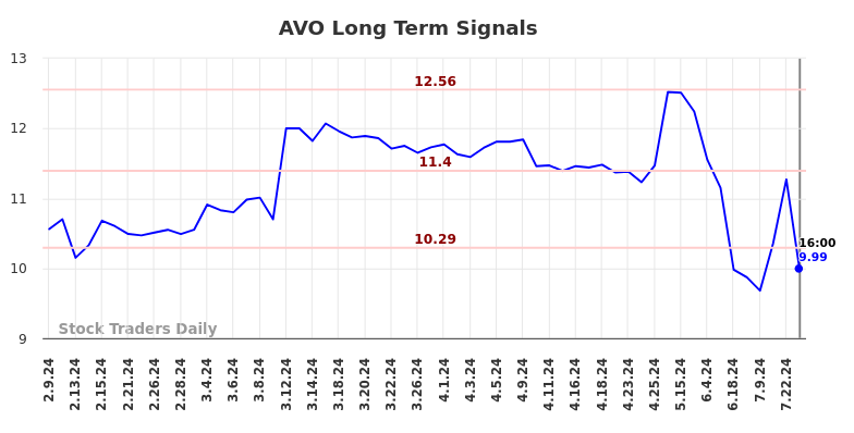 AVO Long Term Analysis for August 10 2024