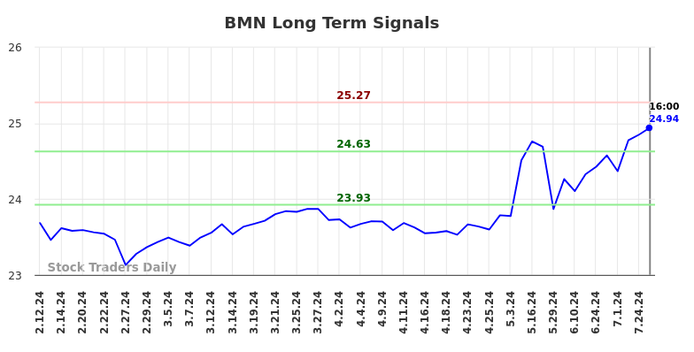 BMN Long Term Analysis for August 10 2024