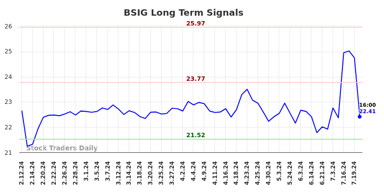 BSIG Long Term Analysis for August 10 2024