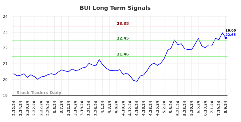 BUI Long Term Analysis for August 10 2024 BUI Long Term Analysis for August 10 2024