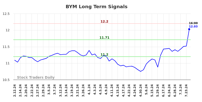 BYM Long Term Analysis for August 10 2024