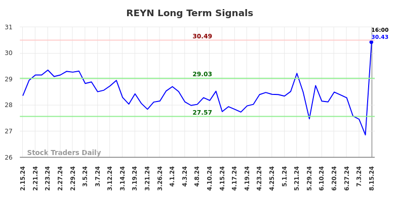 REYN Long Term Analysis for August 15 2024