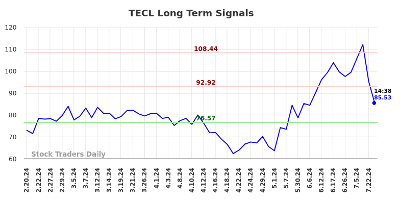 TECL Long Term Analysis for August 16 2024