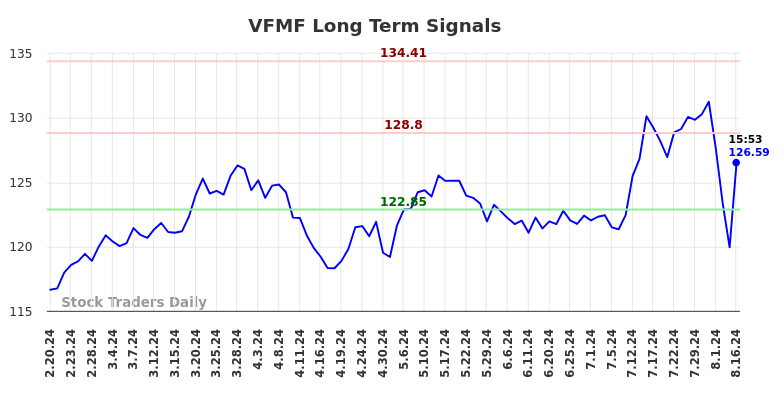 VFMF Long Term Analysis for August 18 2024