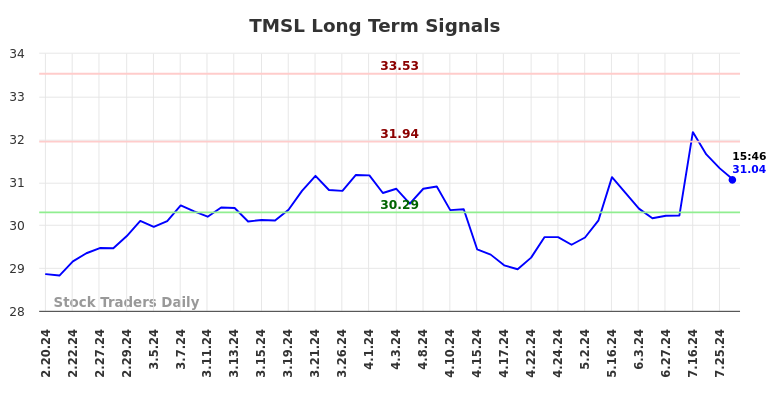 TMSL Long Term Analysis for August 18 2024