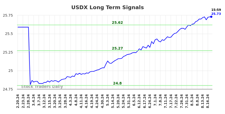 USDX Long Term Analysis for August 20 2024