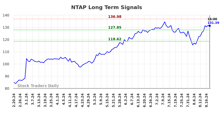 NTAP Long Term Analysis for August 21 2024