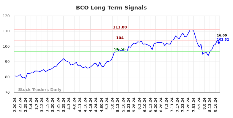 BCO Long Term Analysis for August 21 2024