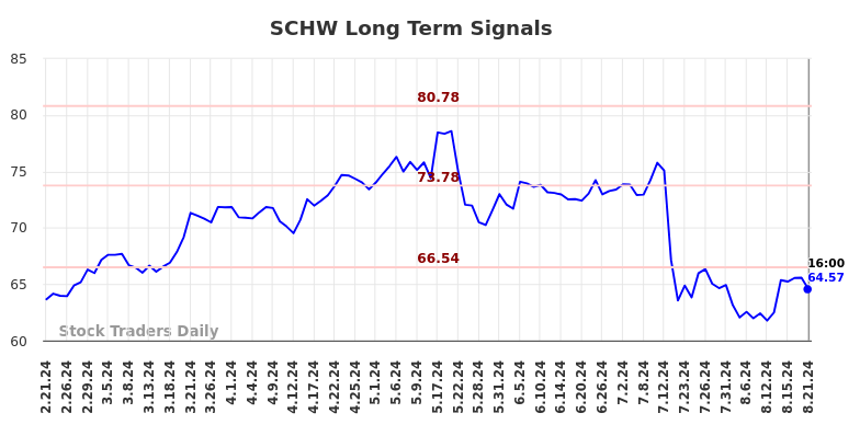 SCHW Long Term Analysis for August 21 2024