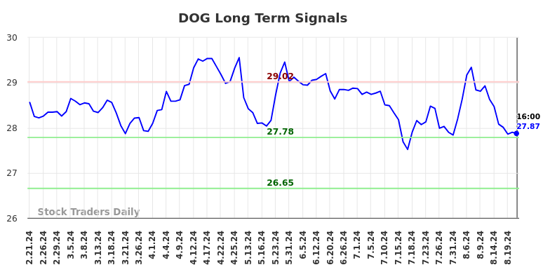 DOG Long Term Analysis for August 22 2024