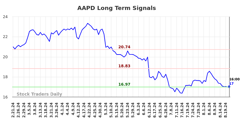 AAPD Long Term Analysis for August 22 2024