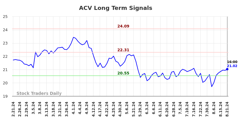 ACV Long Term Analysis for August 22 2024