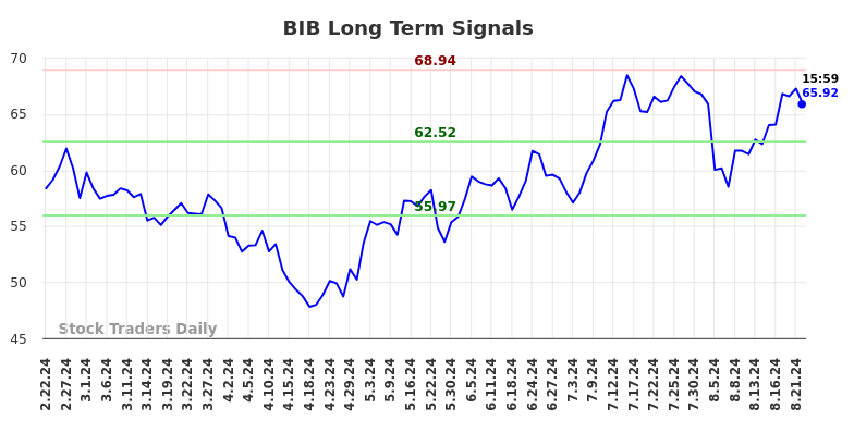 BIB Long Term Analysis for August 22 2024