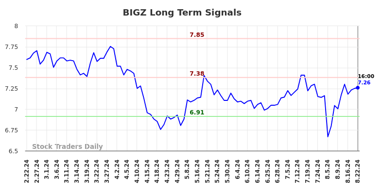 BIGZ Long Term Analysis for August 22 2024