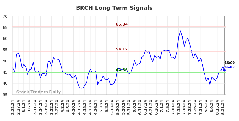 BKCH Long Term Analysis for August 22 2024