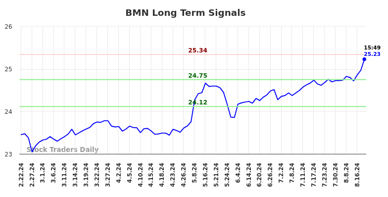 BMN Long Term Analysis for August 22 2024