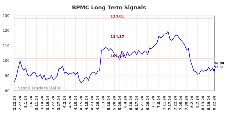 BPMC Long Term Analysis for August 22 2024