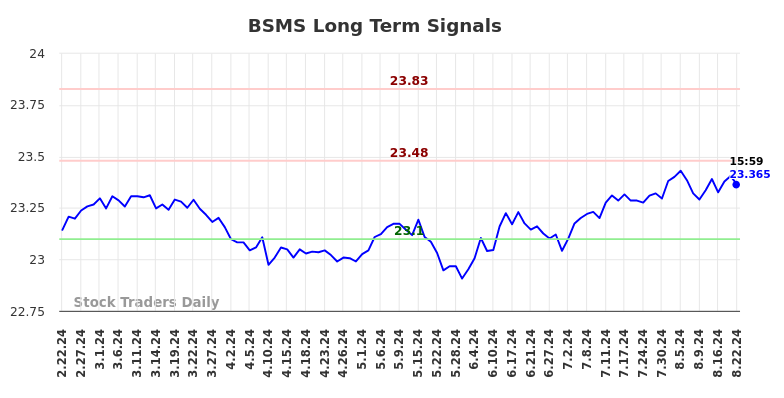 BSMS Long Term Analysis for August 22 2024