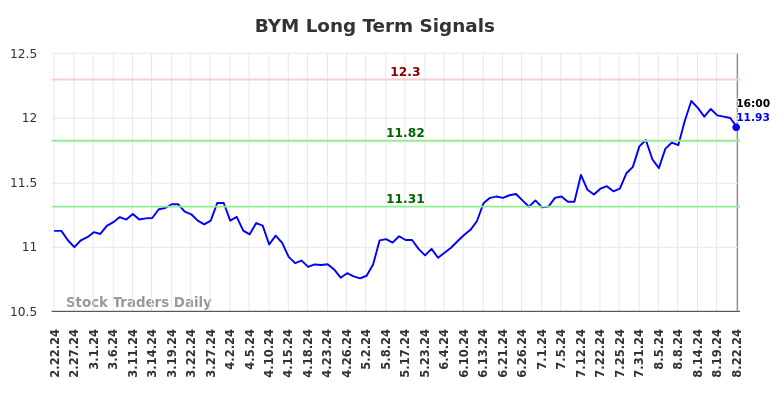 BYM Long Term Analysis for August 22 2024