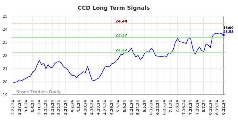 CCD Long Term Analysis for August 22 2024