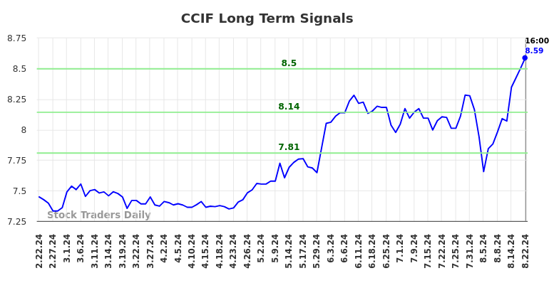 CCIF Long Term Analysis for August 23 2024