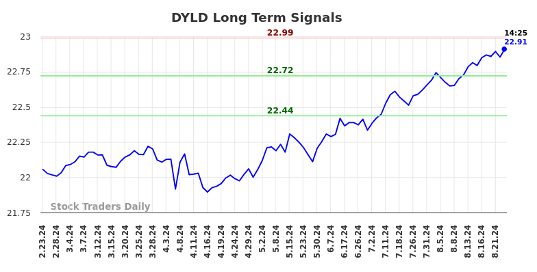 DYLD Long Term Analysis for August 23 2024