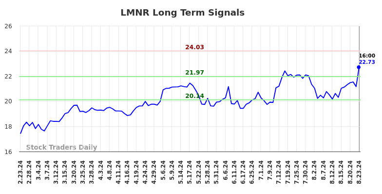 LMNR Long Term Analysis for August 25 2024