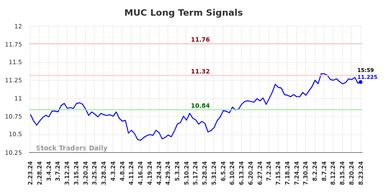 MUC Long Term Analysis for August 25 2024