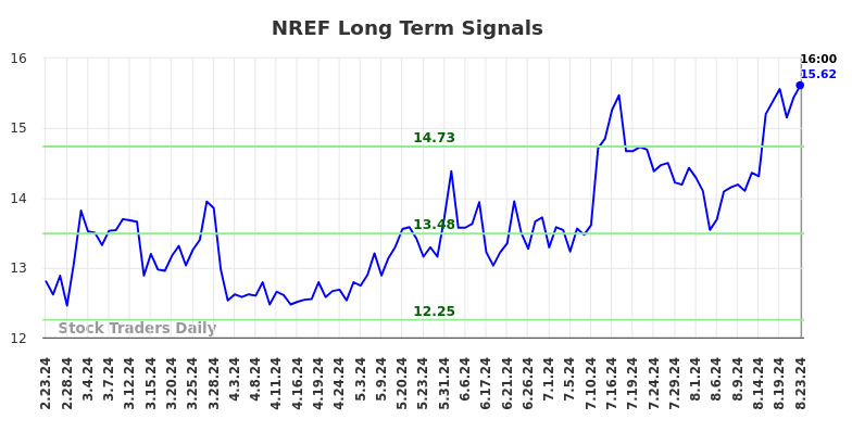 NREF Long Term Analysis for August 25 2024