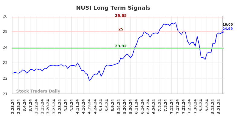 NUSI Long Term Analysis for August 25 2024