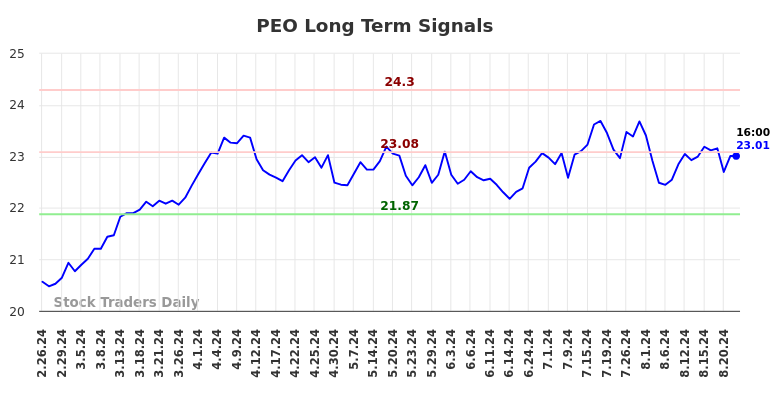 PEO Long Term Analysis for August 26 2024