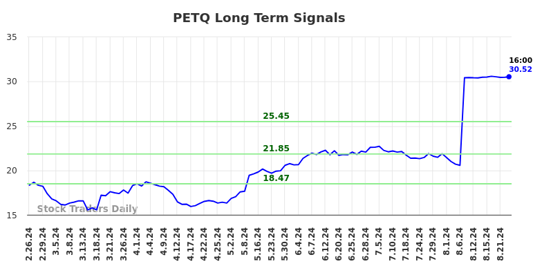 PETQ Long Term Analysis for August 26 2024