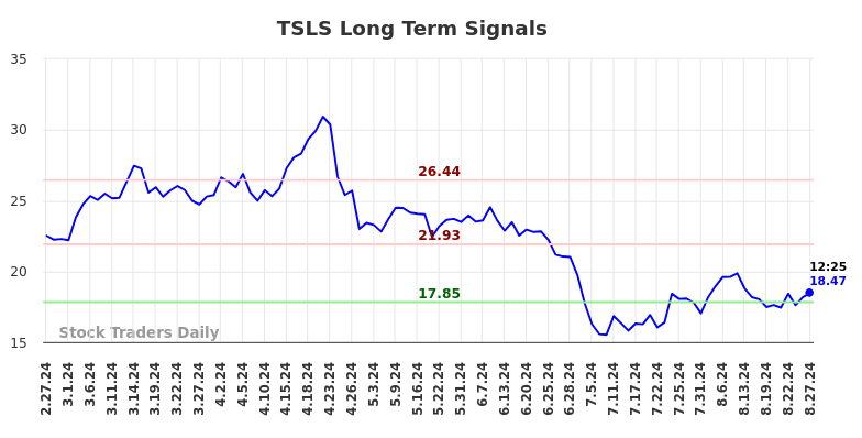 TSLS Long Term Analysis for August 27 2024