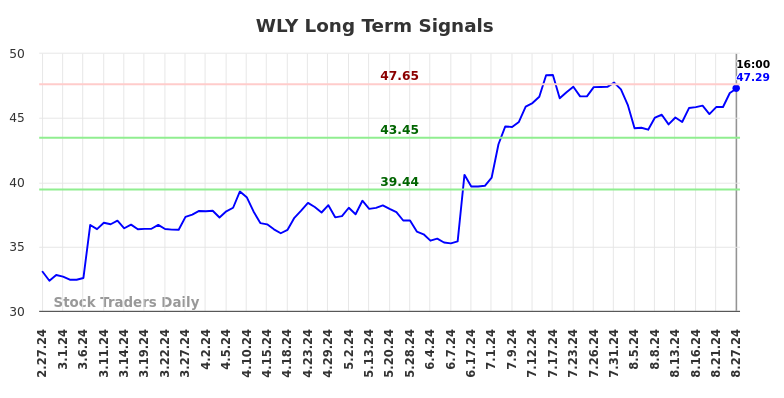 WLY Long Term Analysis for August 28 2024