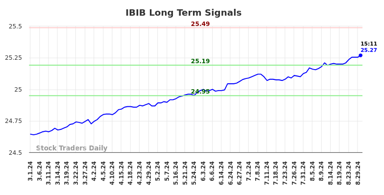 IBIB Long Term Analysis for August 30 2024