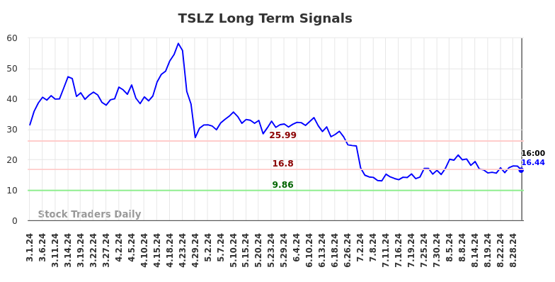 TSLZ Long Term Analysis for August 31 2024