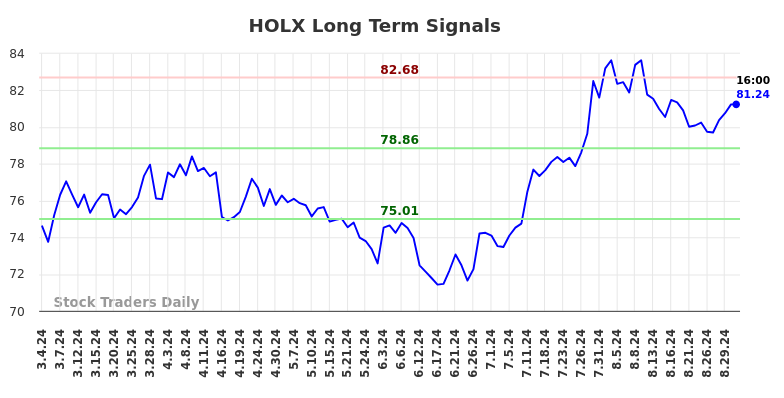 HOLX Long Term Analysis for September 1 2024