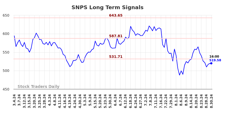 SNPS Long Term Analysis for September 1 2024