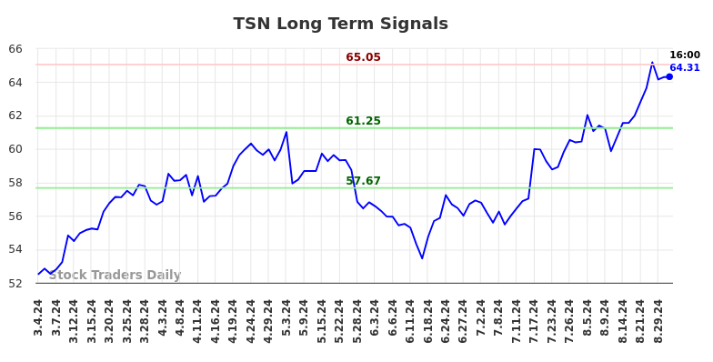 TSN Long Term Analysis for September 1 2024