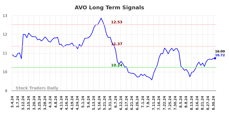 AVO Long Term Analysis for September 2 2024 AVO Long Term Analysis for September 2 2024