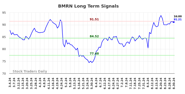 BMRN Long Term Analysis for September 2 2024