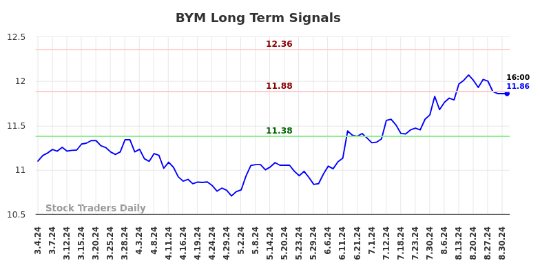 BYM Long Term Analysis for September 2 2024