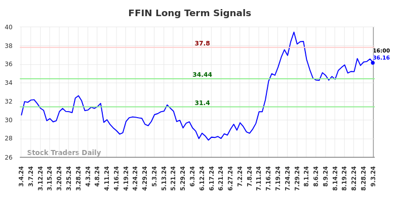 FFIN Long Term Analysis for September 3 2024